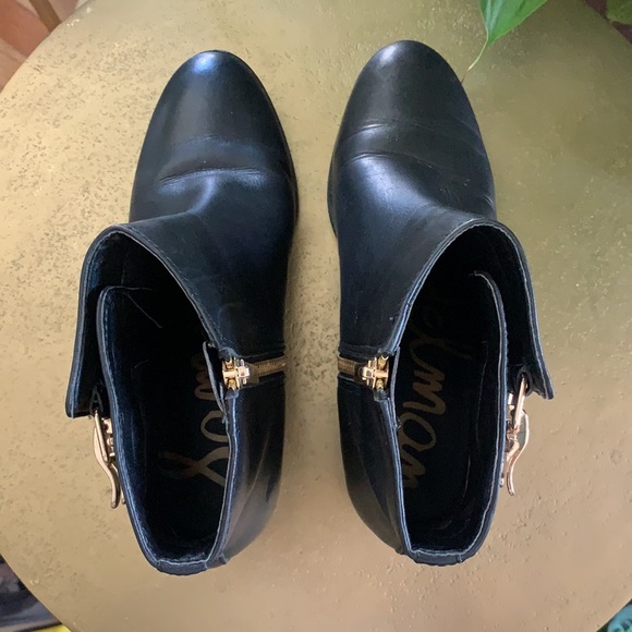 Sam Edelman Black Booties - Peter - 5M - Picture 3 of 6